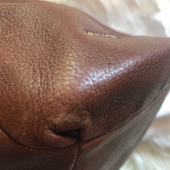 Coach Madison Small Phoebe Shoulder Bag Chestnut - Picture 5 of 8